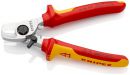NW-KNIPEX Kabelschere (Länge 165 mm / Kopf verchromt VDE) - 95 26 165 Thumbnail 8