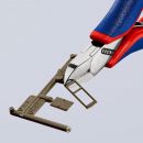 NW-KNIPEX Elektronik-Seitenschneider (Länge 115 mm Form 2 / Facette nein Mehrkomponenten-Hüllen) - 77 22 115 Thumbnail 6