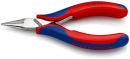 NW-KNIPEX Elektronik-Greifzange (Gesamtlänge 115 mm / flachrunde Backen Form 2) - 35 22 115 Thumbnail 1