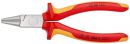NW-KNIPEX Rundzange (Länge 160 mm / Zange verchromt VDE) - 22 06 160 Thumbnail 4