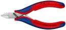 NW-KNIPEX Elektronik-Seitenschneider (Länge 115 mm Form 5 / Facette ja, klein Mehrkomponenten-Hüllen) - 77 52 115 Thumbnail 3