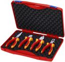 NW-KNIPEX Zangen-Satz Inhalt 4-teilig VDE - 00 20 15 Thumbnail 1