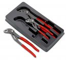 NW-KNIPEX Zangen-Satz (Inhalt 3-teilig / grau atramentiert) - 00 20 09 V02 Thumbnail 3