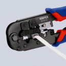 NW-KNIPEX Crimpzange für Westernstecker Länge 190 mm - 97 51 10 Thumbnail 5