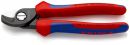 NW-KNIPEX Kabelschere Länge 165 mm - 95 12 165 Thumbnail 1