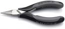 NW-KNIPEX Elektronik-Greifzange (Gesamtlänge 115 mm ESD / flachrunde Backen spiegelpoliert Form 2) - 35 22 115 ESD Thumbnail 1