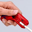 NW-KNIPEX Universal Abmantelungswerkzeug Gesamtlänge 130 mm für Linkshänder - 16 95 02 SB Thumbnail 2