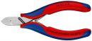 NW-KNIPEX Elektronik-Seitenschneider (Länge 115 mm Form 2 / Facette nein Mehrkomponenten-Hüllen) - 77 22 115 Thumbnail 5