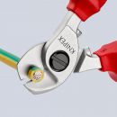 NW-KNIPEX Kabelschere (Länge 165 mm / Kopf verchromt VDE) - 95 26 165 Thumbnail 4