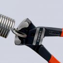 NW-KNIPEX Bolzenvornschneider (Gesamtlänge 200 mm / Kopf poliert Kunststoffüberzug) - 61 01 200 Thumbnail 3