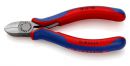 NW-KNIPEX Seitenschneider (Länge 125 mm Form 2 Facette nein / Kopf poliert) - 76 22 125 Thumbnail 1