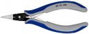 NW-KNIPEX Präzisions-Elektronik-Flachzange (Gesamtlänge 135 mm / flachbreite Backen poliert Form 1) - 34 12 130 Thumbnail 3