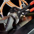 NW-KNIPEX Syphon-/Connectorenzange (Länge 250 mm Spannweite 25 - 80 mm / schwarz atramentiert) - 81 01 250 Thumbnail 9