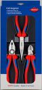 NW-KNIPEX Zangen-Satz Inhalt 3-teilig - 00 20 11 Thumbnail 1