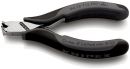 NW-KNIPEX Elektronik-Vornschneider (Länge 115 mm / Form 1 Facette ja, kleine spiegelpoliert) - 64 12 115 ESD Thumbnail 1
