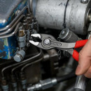 NW-KNIPEX Frontgreifzange (Länge 150 mm / poliert Kunststoffüberzug) - 82 01 150 Thumbnail 3