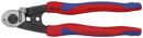 NW-KNIPEX Drahtseilschere (Länge 190 mm / poliert) - 95 62 190 Thumbnail 1