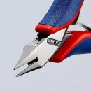 NW-KNIPEX Elektronik-Seitenschneider (Länge 115 mm Form 4 / Facette ja, klein Mehrkomponenten-Hüllen) - 77 72 115 Thumbnail 3