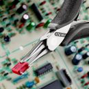 NW-KNIPEX Elektronik-Greifzange (Gesamtlänge 115 mm ESD / flachbreite Backen spiegelpoliert Form 1) - 35 12 115 ESD Thumbnail 4