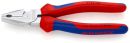 NW-KNIPEX Kraftkombizange (Länge 180 mm / verchromt Comfort-Griff) - 02 05 180 Thumbnail 1