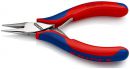NW-KNIPEX Elektronik-Greifzange (Gesamtlänge 115 mm / flachrunde Backen Form 2) - 35 22 115 Thumbnail 3