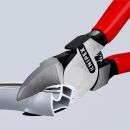 NW-KNIPEX Seitenschneider für Kunststoffe (Länge 160 mm / Kopf poliert 45° gewinkelt) - 72 11 160 Thumbnail 5