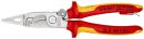 NW-KNIPEX Elektroinstallationszange (Länge 200 mm VDE / verchromt Mehrkomponenten-Hüllen) - 13 96 200 T Thumbnail 4