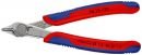 NW-KNIPEX Elektronik-Seitenschneider (INOX Länge 125 mm Form 1 / Facette nein) - 78 13 125 Thumbnail 1