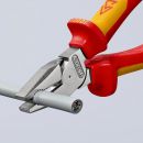 NW-KNIPEX Kraftkombizange (Länge 200 mm / verchromt Mehrkomponenten-Hüllen) - 02 06 200 Thumbnail 4