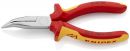 NW-KNIPEX Flachrundzange (Länge 160 mm / 40° gewinkelt VDE) - 25 26 160 Thumbnail 1