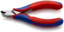 NW-KNIPEX Elektronik-Schrägschneider (Länge 120 mm / Facette nein) - 62 12 120 Thumbnail 1
