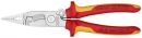 NW-BESSEY Pince d'installation électrique (longueur 200 mm VDE / manchons multi-composants chromés) - 13 96 200 Thumbnail 1