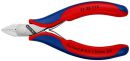 NW-KNIPEX Elektronik-Seitenschneider (Länge 115 mm Form 3 / Facette ja, klein Mehrkomponenten-Hüllen) - 77 32 115 Thumbnail 5