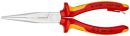 NW-KNIPEX Flachrundzange (Länge 200 mm / gerade VDE mit Befestigungsöse) - 26 16 200 T Thumbnail 4