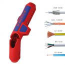 NW-KNIPEX Universal Abmantelungswerkzeug Gesamtlänge 130 mm für Linkshänder - 16 95 02 SB Thumbnail 6