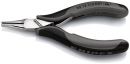 NW-KNIPEX Elektronik-Greifzange (Gesamtlänge 115 mm ESD / flachbreite Backen spiegelpoliert Form 1) - 35 12 115 ESD Thumbnail 6