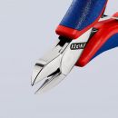 NW-KNIPEX Elektronik-Seitenschneider (Länge 115 mm Form 2 / Facette nein Mehrkomponenten-Hüllen) - 77 22 115 Thumbnail 4