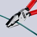 NW-KNIPEX Kraftkombizange (Länge 200 mm / poliert Kunststoffüberzug) - 02 01 200 Thumbnail 10