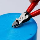 NW-KNIPEX Seitenschneider für Kunststoffe (Länge 140 mm / Kopf poliert gerade) - 72 01 140 Thumbnail 8