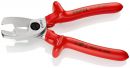 NW-KNIPEX Kabelschere (Länge 200 mm / Kopf verchromt VDE) - 95 17 200 Thumbnail 4