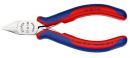 NW-KNIPEX Elektronik-Seitenschneider (Länge 130 mm Form 4 / Facette nein Mehrkomponenten-Hüllen) - 77 42 130 Thumbnail 4