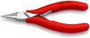 NW-KNIPEX Elektronik-Greifzange (Gesamtlänge 115 mm / flachbreite Backen Form 2) - 35 21 115 Thumbnail 1