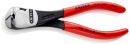 NW-KNIPEX Kraftvornschneider (Gesamtlänge 160 mm / Kopf poliert Kunststoffüberzug) - 67 01 160 Thumbnail 1