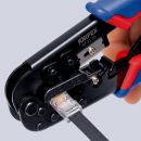 NW-KNIPEX Crimpzange für Westernstecker Länge 190 mm - 97 51 10 Thumbnail 6