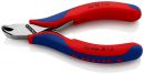 NW-KNIPEX Elektronik-Vornschneider (Länge 115 mm / Form 5 Facette nein spiegelpoliert) - 64 52 115 Thumbnail 1