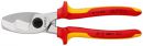 NW-KNIPEX Kabelschere (Länge 200 mm / Kopf verchromt VDE) - 95 16 200 Thumbnail 8
