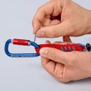 NW-KNIPEX Materialkarabiner (Länge 81 mm / mit Schraubverschluss) - 00 50 03 T BK Thumbnail 7