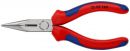 NW-KNIPEX Flachrundzange (Länge 140 mm flach/rund gerade / poliert Mehrkomponenten-Hüllen) - 25 02 140 Thumbnail 3