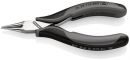 NW-KNIPEX Elektronik-Greifzange (Gesamtlänge 115 mm ESD / flachbreite Backen spiegelpoliert Form 3) - 35 32 115 ESD Thumbnail 1