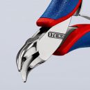 NW-KNIPEX Elektronik-Greifzange (Gesamtlänge 115 mm / flachrunde Backen Form 4) - 35 42 115 Thumbnail 3